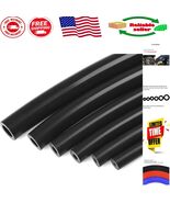 10FT Automotive Silicone Hose Kit - 6PCS  Black Tubing for Air/Water - $97.90 CAD
