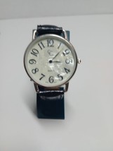 Women&#39;s CC Branded Watch Black Band Tested - $9.87
