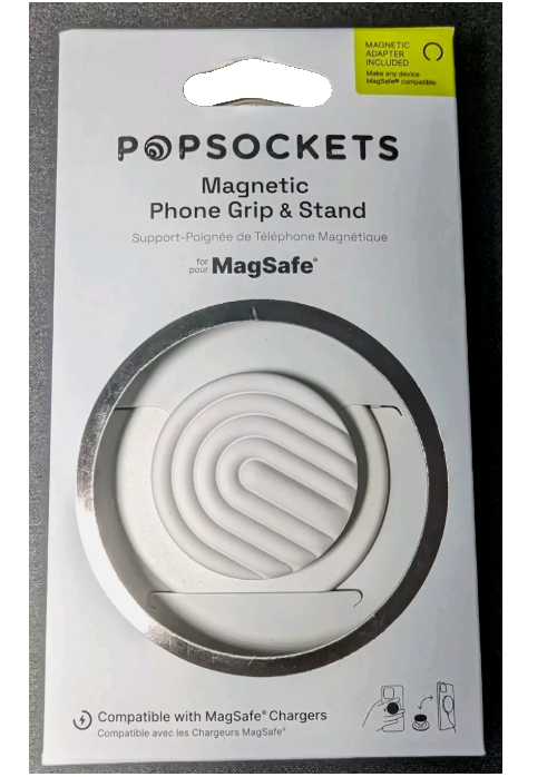 PopSockets Magnetic PopGrip &amp; stand  Phone Holder - cream - $27.69