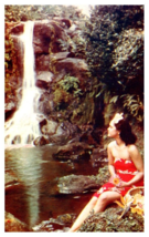 Island Girl photographed by Wataerfall Hawaii Postcard - £5.48 GBP