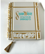 Disney Parks Snow White and the Seven Dwarfs Storybook Style Journal Bla... - £35.77 GBP