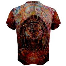 Ancient indian native hipster full print sport t shirts - £15.61 GBP