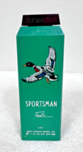 Vintage Sportsman Duck After Shave Talc Green Bottle John Hudson Moore 5... - $18.32