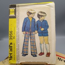 Vintage Sewing PATTERN McCalls 3956, Carefree Step By Step 1974 Boys Jacket Pant - £6.26 GBP