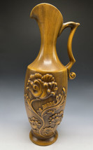 Vintage Haeger Pottery Pitcher Vase Floral Ceramic Large 18&quot; MCM  - $69.31