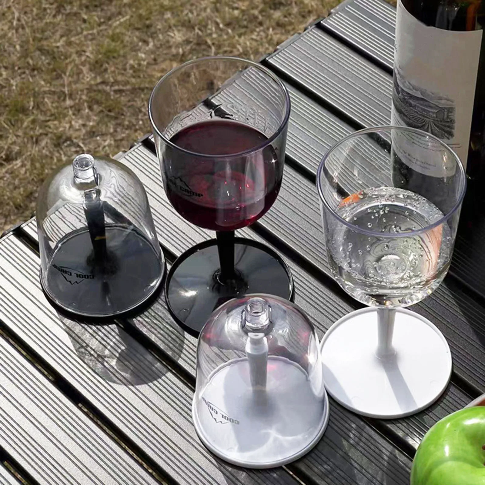 Wine Removable Collapsible Cup Collapsible Wine Glass Detachable Disassembled - £8.83 GBP+