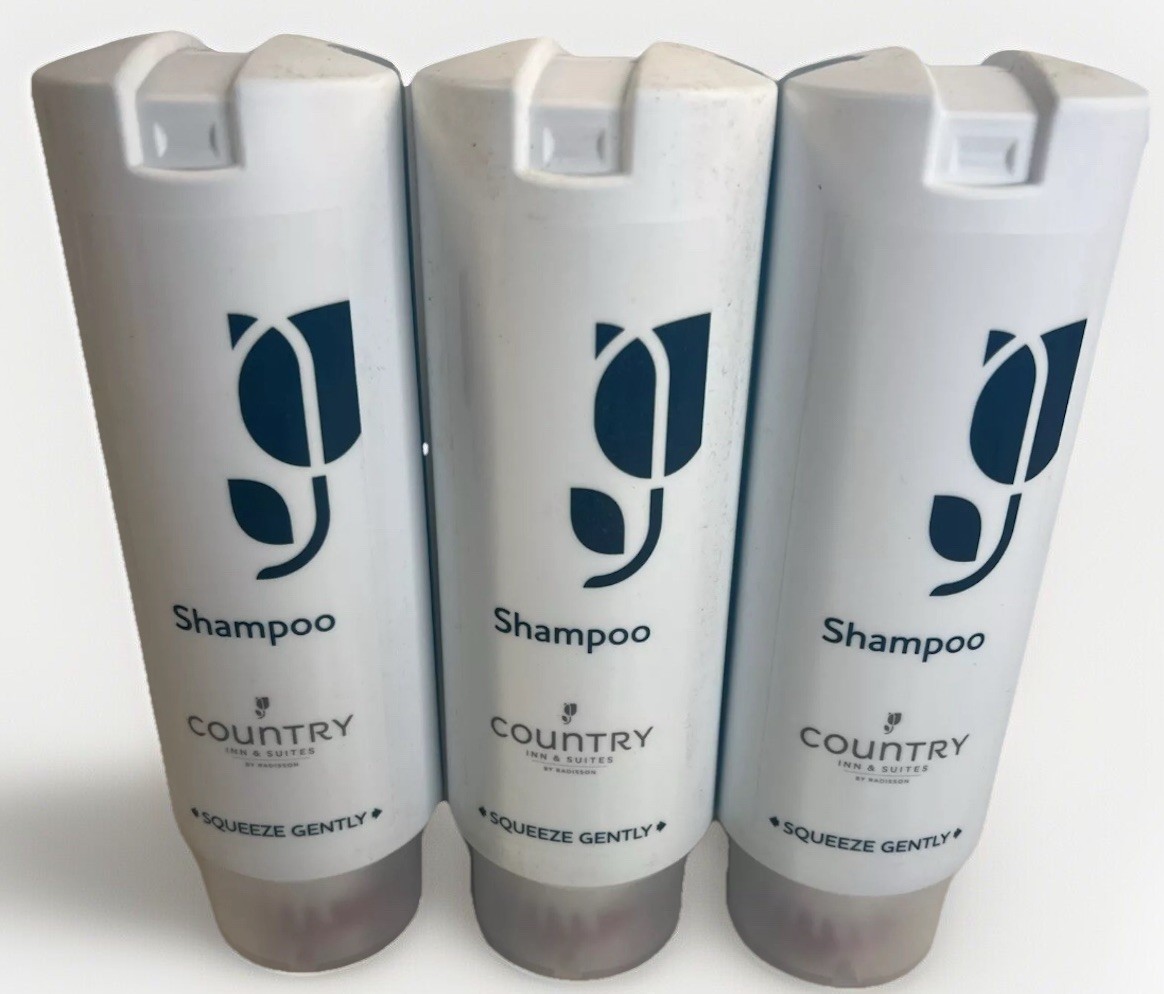 3 Bottles Country Inn &amp; Suites SHAMPOO By Radisson 12.17 fl oz - $39.59