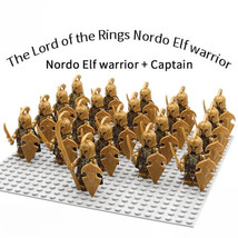 The Lord of the Rings Nordo Elf Warrior &amp; Captain 21Pcs Sets - £22.10 GBP