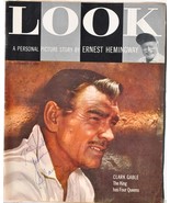 CLARK GABLE SIGNED LOOK MAGAZINE - Sept. 4, 1956 - 9&quot;x13&quot; w/COA - $2,269.02 CAD