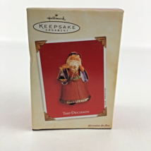 Hallmark Keepsake Christmas Tree Ornament The Decision Santa New Vintage 2003 - $15.95