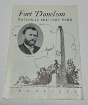 Fort Donelson National Military Park Tennessee Brochure Pamphlet Map Inf... - $185.78 MXN