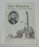 Fort Donelson National Military Park Tennessee Brochure Pamphlet Map Inf... - $13.42 CAD