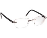 Silhouette Eyeglasses 5379 40 6059 Brown Rimless Frame Austria 52[]17 135 - $159.99