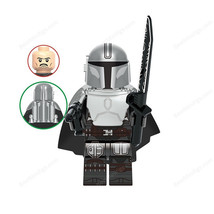 New The Mandalorian Darksaber Din Djarin Star Wars Minifigures Toys Gift Christm - £10.79 GBP