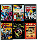 Vintage Art of DC Comics 6 Post Card Lot ~ Supergirl Superman Wonder Wom... - $244.84 MXN