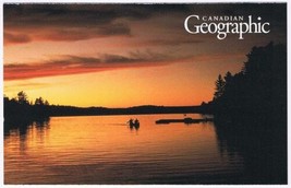 Postcard Algonquin Park Sunset Ontario Canadian Geographic - $1.97