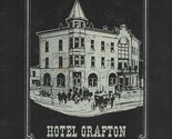 Wickesbergs Hotel Grafton Menu Wisconsin Ave in Grafton Wisconsin 1984 - £30.16 GBP