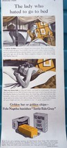 Fels-Naptha Soap Chips Magazine Print Art Advertisement 1940s - $6.99