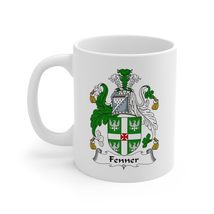 Fenner Family Coat of Arms Coffee Mug (11oz, White) - $15.19+