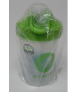 Nutrisystem Blender Bottle Shaker Cup 20oz Mixer Whisk Ball BPA free, Green - $17.81