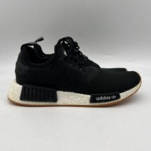 Adidas NMD R1 GZ9257 Mens Black Comfort Low Top Lace Up Running Shoes Size 8 - £39.56 GBP