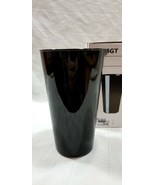 Vtg IKEA BLACK CASED GLASS PITCHER Handmade 20 OUNCES Discontinued New B3 - $8.55