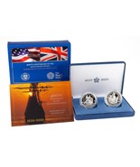 400th Anniversary of the Mayflower Voyage Silver Proof Coin + Medal Set - $304.65 CAD
