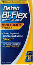 Osteo Bi-Flex Triple Strength + Vitamin D, Coated Tablets, 80 Count - £27.17 GBP