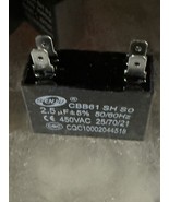 Senju CBB61 SH So capacitor Motor Run Capacitor 2.5µF 450V AC - $349.66 MXN