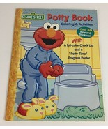 Sesame Street Potty Book Coloring Activity Check List Progress Poster St... - $18.88 CAD