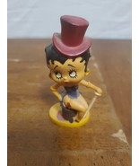 Marty Toys Betty Boop PVC Figurine 3.5&quot; Sitting On A Barrel Vintage 1990s - $17.72