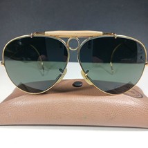 Ray Ban Bausch &amp; Lomb Outdoorsman Shooter 62-14 B+L Sunglasses US Made w... - $159.99
