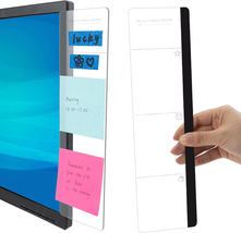 Office Desk Accessories 2Pcs Monitor Memo Board Computer Message Board O... - $12.65