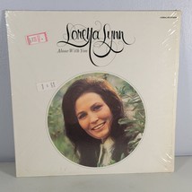 Loretta Lynn Vinyl Alone With You LP Record 12&quot; 1973 LP-MCA Shrink Wrap - £8.37 GBP