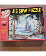 Vintage GUILD Sails Set Jig Saw Puzzle Complete Machine Cut 304 pieces W... - $531.77 MXN