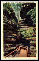 WISCONSIN Postcard - Wisconsin Dells, Cold Water Canyon The Fern Garden G14 - £2.38 GBP