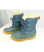 Vintage Blue Sorel Kaufman Manitou Insulated Pac Boots Women&#39;s 6, Made i... - £21.02 GBP