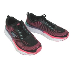 Skechers Black  Pink Sneakers Women&#39;s 11  Run Ultra Go Air-cooled Goga Mat 17699 - £19.68 GBP
