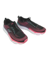 Skechers Black  Pink Sneakers Women&#39;s 11  Run Ultra Go Air-cooled Goga M... - £19.51 GBP