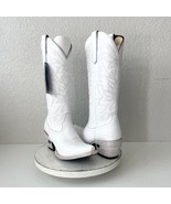 Lane MEGAN MORONEY White Cowboy Boots Womens 9 Smokeshow Western Cowgirl... - $381.68 CAD
