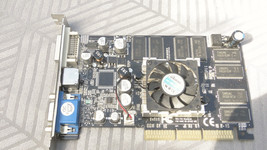 NVidia GeForce FX5500 128MB DDR AGP Video Card DVI VGA S-Video - $37.15