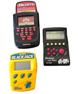 Lot Of 3  Radica/Smartland Pocket Electronic Casino Video Blackjack Poke... - $452.42 MXN