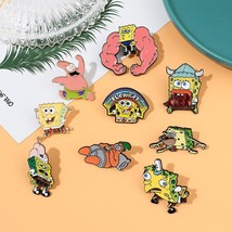 Usa Free Shipping -Spongebob Squarepants Collectible Enamel Pins Lot - £7.45 GBP