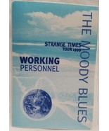 THE MOODY BLUES - VINTAGE ORIGINAL 1999 CONCERT CLOTH BACKSTAGE PASS *LA... - $185.64 MXN