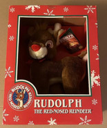 Vintage Rudolph The Red-Nosed Reindeer Robert L. May Plush Golden Annive... - £19.52 GBP
