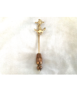 14k Stickpin Navy Anchor Design Solid Gold Militaria NOT SCRAP - $112.01