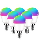 Dogain A15 Smart Light Bulbs, E12 Base Smart Bulb Rgb Dimmable Color Cha... - £46.29 GBP