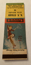 Vintage Matchbook Cover Matchcover Girlie Pinup V.F. Staud Auto Repairs PA - $3.80