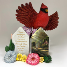 Thomas Kinkade Our Love Is Eternal Cardinal A Love That Is Always Near Figurine - £38.48 GBP