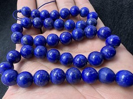 Premium grade Lapis Lazuli 12-14mm Beading strand top quality necklace strand - $54.45